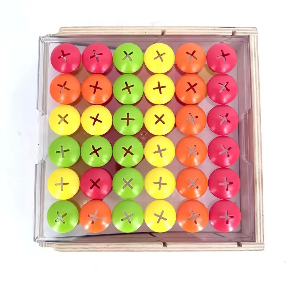 Lovevery Mosaic Button Board Toy Companion Play Kit 22 23 24 Months 3 Cards